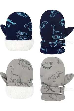 Merkloos Waterdichte Peuter Handschoenen - Baby Winter Wanten Voor Peuter - Sneeuw Handschoenen - Peuter Jongens Meisjes .