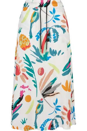 Urban classics Viscose Midi Lange rok - S