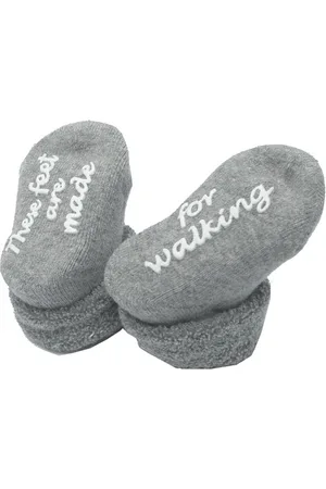 BAMBAM Sokjes "these feet are made for walking" - - Baby cadeau