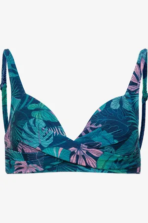 Osaga Voorgevormde dames bikinitop print