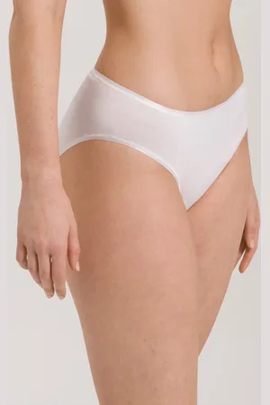 Hanro Cotton Seamless Midi slip - - maat 40 (40) - Dames Volwassenen - 100% katoen- 071626-0101-40