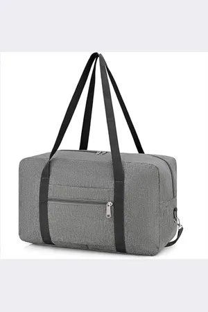 Merkloos Cabin Bag 40x20x25 Onderstoel Kleine Cabin Bag met Schouderriem, Opvouwbare Reistas, Waterdichte Weekendtas, Handbagage Tas voor Heren en Dames