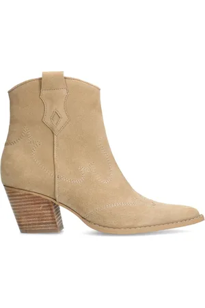 Manfield Dames - suède cowboy laarzen