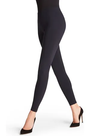 Falke Seamless naadloos ondoorzichtig legging dames blauw