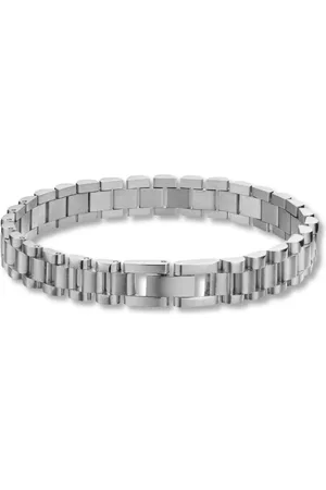 Marama Armband Lou M - damesarmband - schakelarmband - stainless steel met zilveren plating - nikkelvrij - cadeau dames