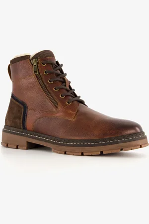 Van Beers Leren heren veterboots