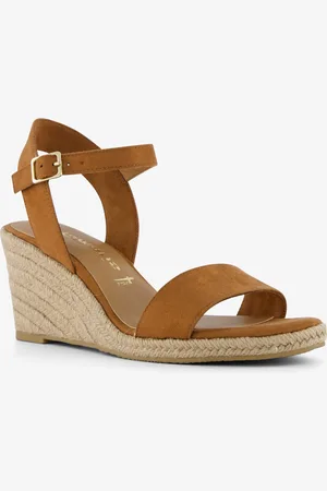 Tamaris Dames espadrilles met sleehak