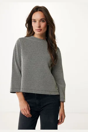 Mexx Trui Zwart/wit Dames