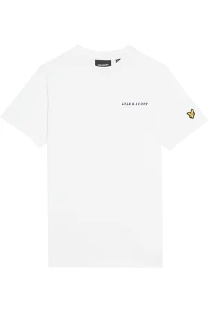 Lyle & Scott Zomer t-shirt jongens - - Script embroidery