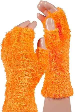 Apollo Zachte handschoenen vingerloos - one size - Vingerloze handschoenen kinderen - Carnaval - Party - Feestartikelen
