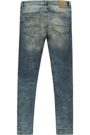 Cars Heren Jeans - Super Skinny - Damaged Look - Stretch - Lengte 32 - Aron - Denim