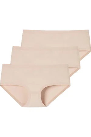 Schiesser Dames naadloze panty 3 pack Invisible Cotton