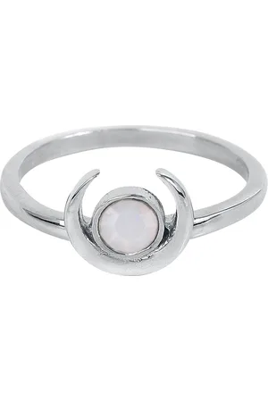 etNox Maan Ring 53 Roestvrij staal - Gothic