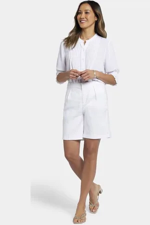 NYDJ Relaxed Short Wit Stretch Linnen
