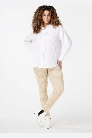 MS Mode Tregging Skinny leg tregging met print