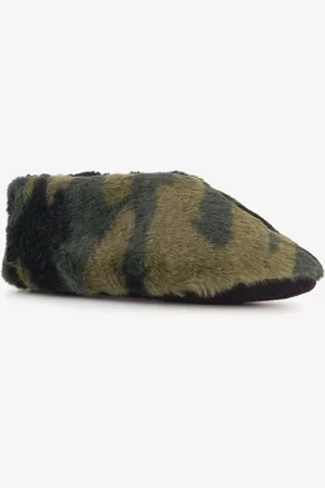 Thu!s Jongens sloffen groene camouflage