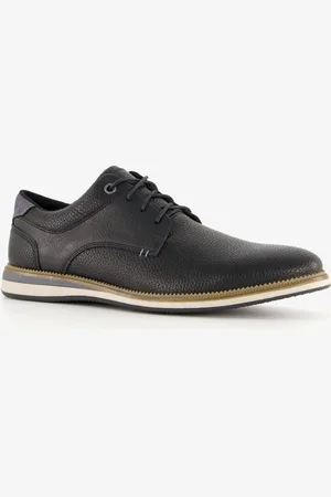 Emilio Salvatini Heren veterschoenen donkerblauw