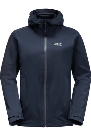 Jack Wolfskin Pack & Go Shell Women - Night blue - Outdoor Kleding - Jassen - Waterdichte jassen