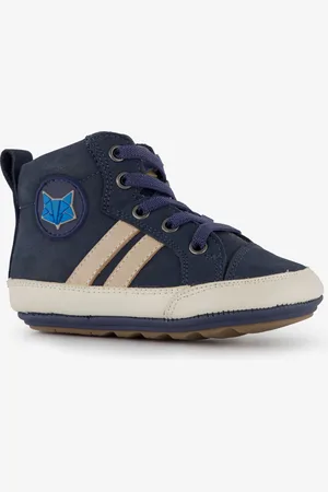 Groot Leren jongens babyschoenen