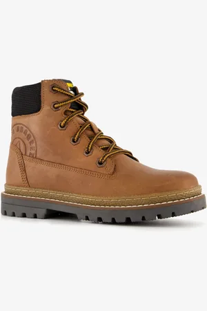 Braqeez Leren jongens veterboots