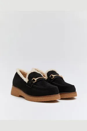 Buonarotti Dames Loafers - Mocassins - Zwart - Suedine