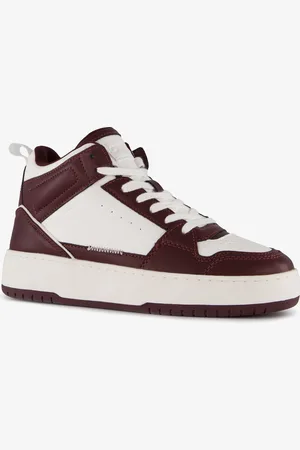 ONLY Shoes hoge dames sneakers rood