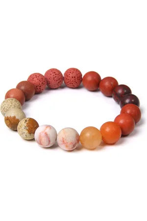 Marama Armband Sun - damesarmband - half edelstenen - 19 cm - elastisch