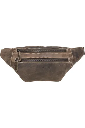 ARRIGO BELLO Heuptas Heuptasje Fanny Pack Buideltasje Festival Tasje - Buffelleer