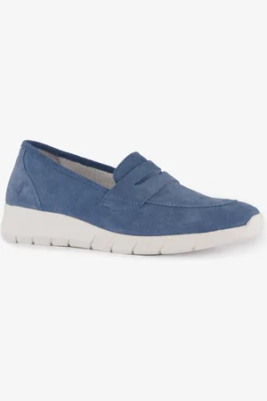 Hush Puppies Leren dames instapper