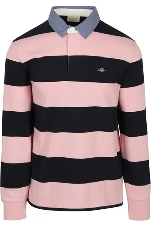 GANT Heavy Rugger Shield Polo Streep Navy