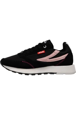 Fila Damen Retro Laufschuh Low Run Formation Women Black-Pale Rosette-39