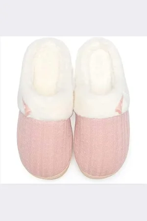 Merkloos Warm winter slippers -Dunlop women