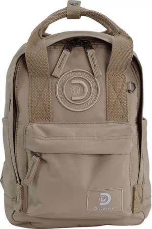 Discovery Kleine Cave Rugzak / Schooltas zandkleur