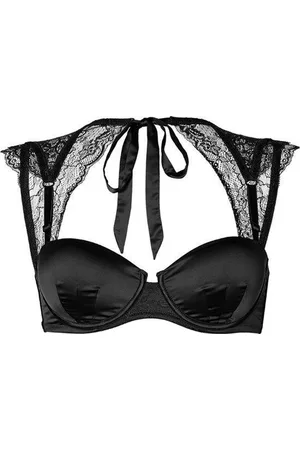 Sapph Balcony Bra Stardust Dames Zwart-80c
