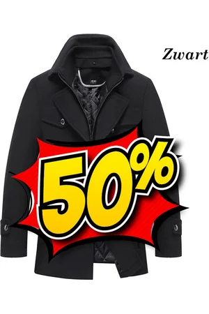 Merkloos Aventury® OP=OP Winterjas - Heren - Outdoor - Wintersport - Thermisch - Herfst - Winddicht - Gevoerd - Warm - Stijlvol - Windjack - Parka Wol