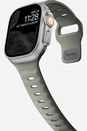 Nomad Sport horlogebandje - FKM rubber - geschikt voor Apple® Watch 45 mm & Apple Watch 49 mm & Apple Watch Ultra - Coastal Rock