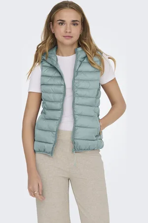 ONLY ONLNEWTAHOE HOOD WAISTCOAT OTW NOOS - Dames - Gewatteerde jassen