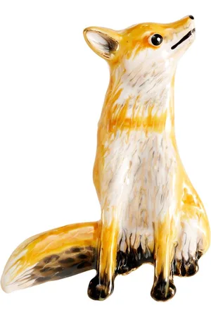 Fable England - Broche - Sieraad - - One size - Enamel Fox