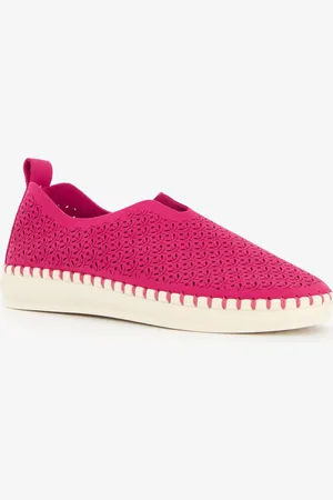 Hush Puppies Daisy dames instappers fuchsia