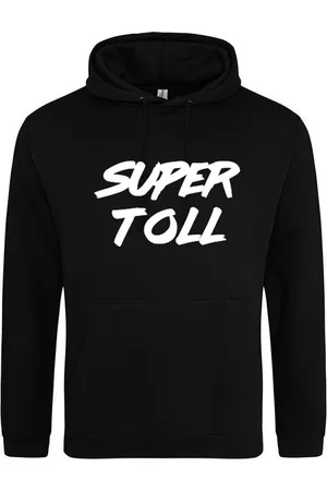 B and C Hoodie | Sweater | Capuchon | Trui | Hooded | Print | Zwart |