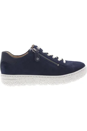 Hartjes Dames Veterschoenen Phil Shoe Dunkelblau
