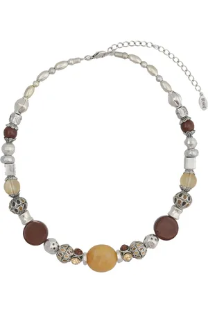 Behave Korte ketting met diverse kralen