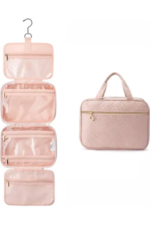 Merkloos Toilettas – travel bag - reizen – vakantie kosmetika – Cosmetic bag – premium kwaliteit - Travel Etui Organizer voor Toiletartikelen Kamperen & Reizen Accessoires – Toiletry Bag voor Dames en heren