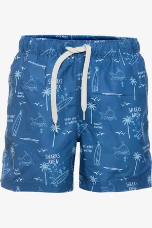 Osaga Jongens zwemshort haaien print