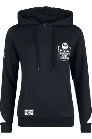 The Nightmare Before Christmas Here Comes Jack Trui met capuchon zwart-wit S Dames