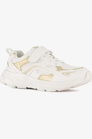 Blue Box Meisjes dad sneakers wit