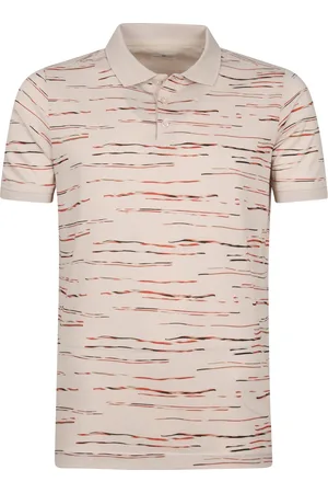 State of art Polo Print Beige
