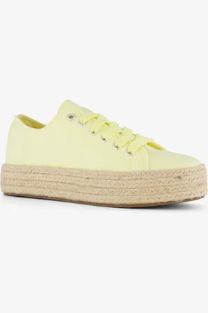 Blue Box Dames sneakers met jute zool