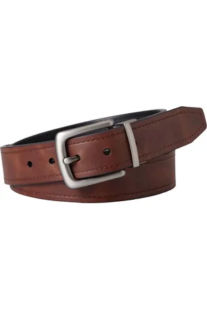 Fossil Riem Parker Reversible Belt W105 Bruine Zwart