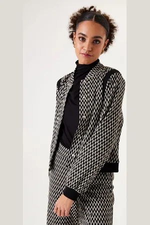 Garcia Dames All over print Jack Zwart Long mouw